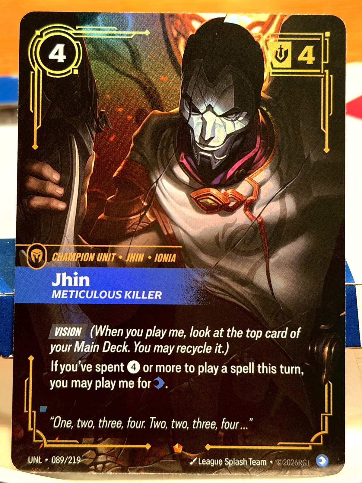 Jhin - Meticulous Killer
